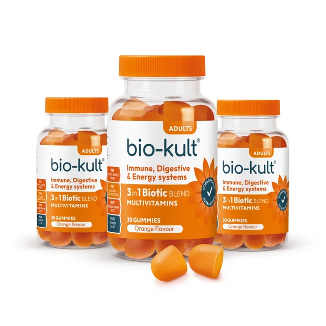 Bio-Kult Adult Gummies, 90 Day Bundle – Orange Flavour