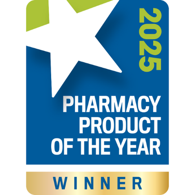 2025 PHARMACY PRODUCT OF THE YEAR. WINNER